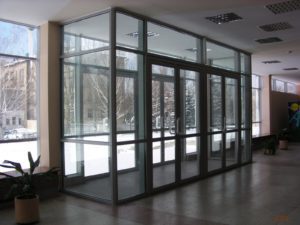 Алюминиевый противопожарный витраж / серия FRM7304